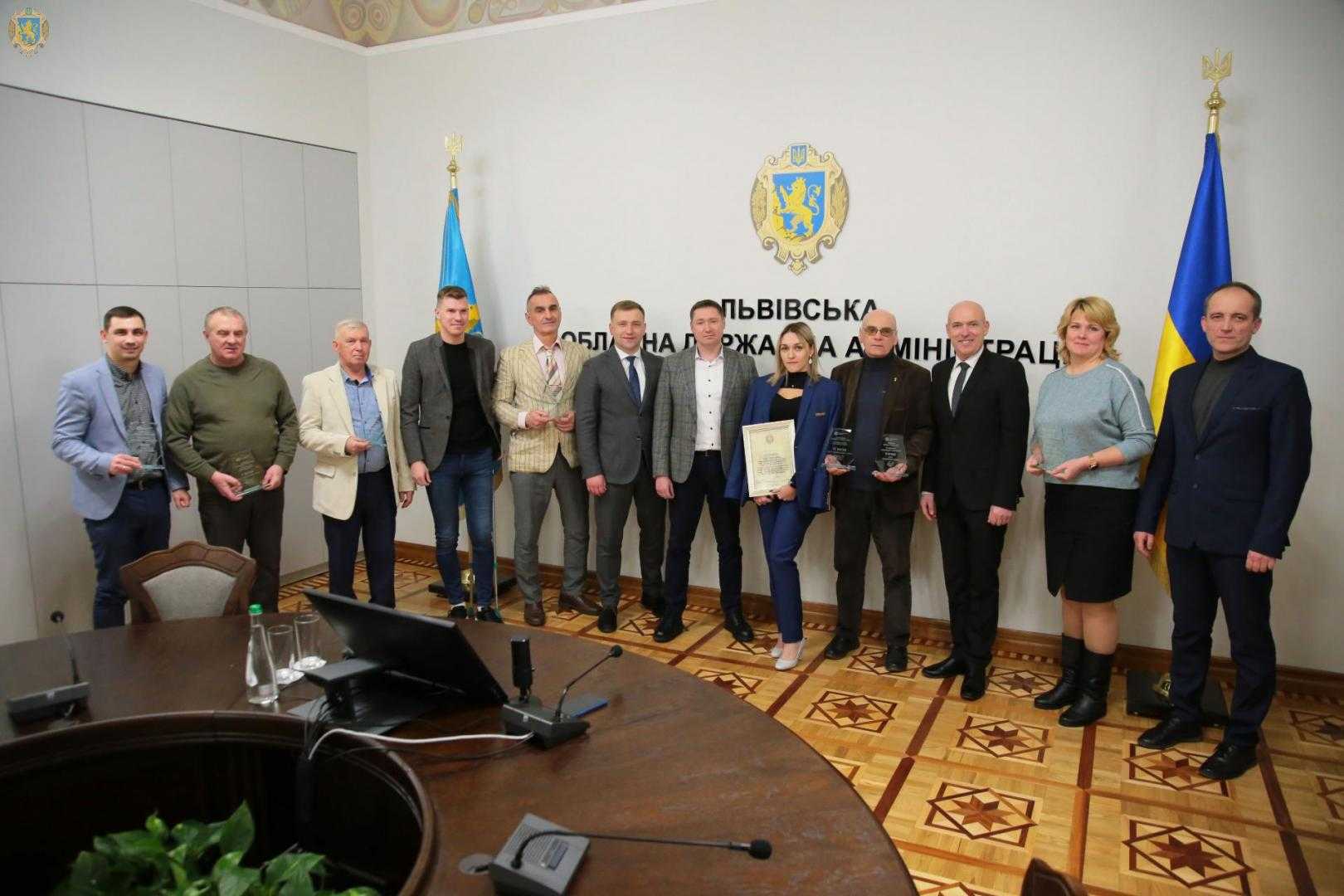 Максим Козицький відзначив подяками призерів обласних комплексних спортивних Ігор Львівщини