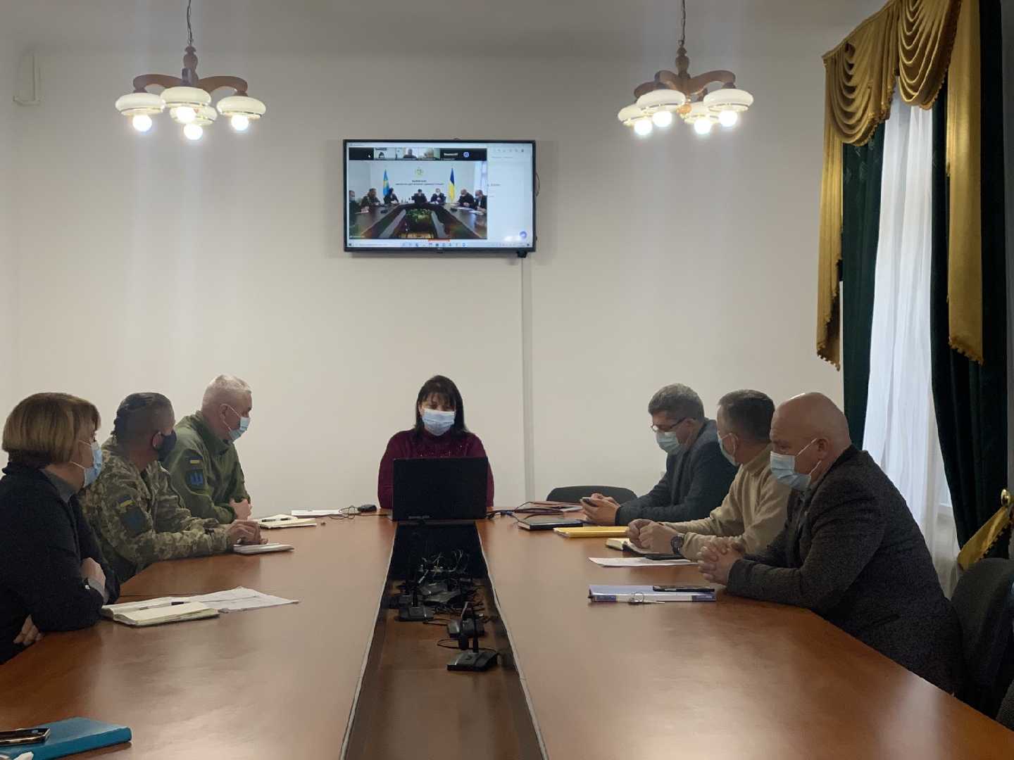 Про організацію оповіщення та укриття населення говорили сьогодні на селекторній нараді