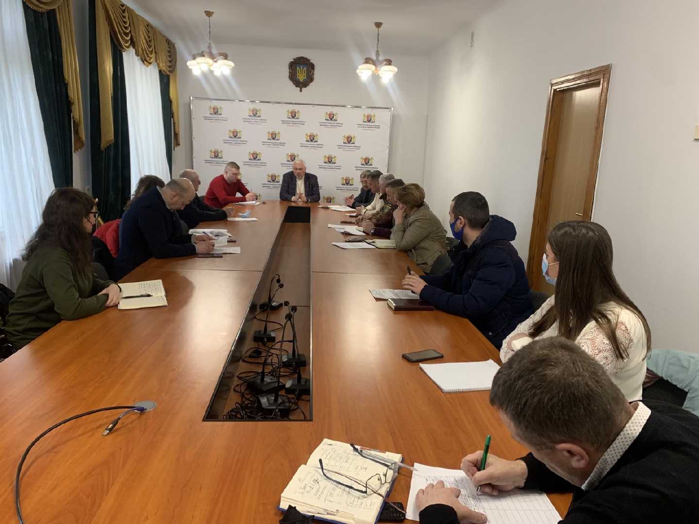 Відбулася нарада з представниками територіальних громад Червоноградського району, відповідальних за оборонну роботу та цивільний захист в громадах