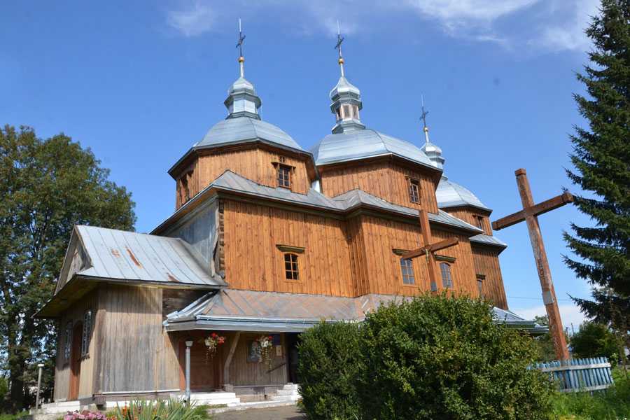 Белзька громада, с.Цеблів, Церква Св.Св. Косми і Дем’яна 1862р