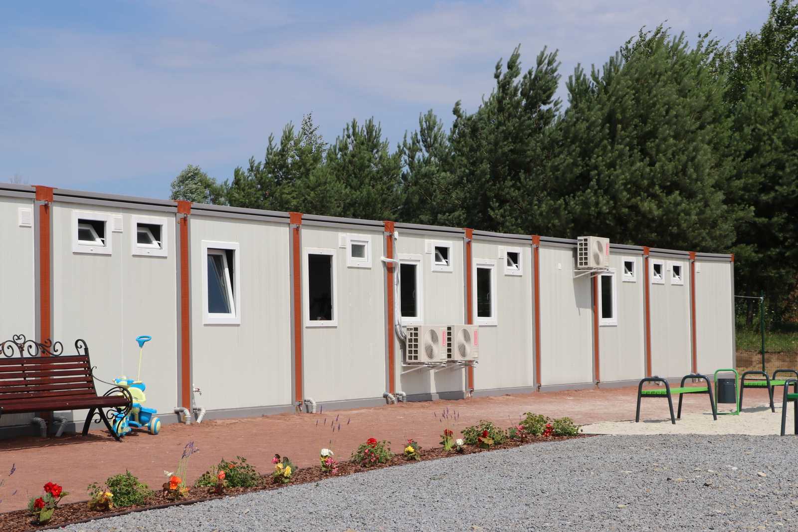 На Яворівщині відкрили модульне містечко для внутрішньо переміщених осіб