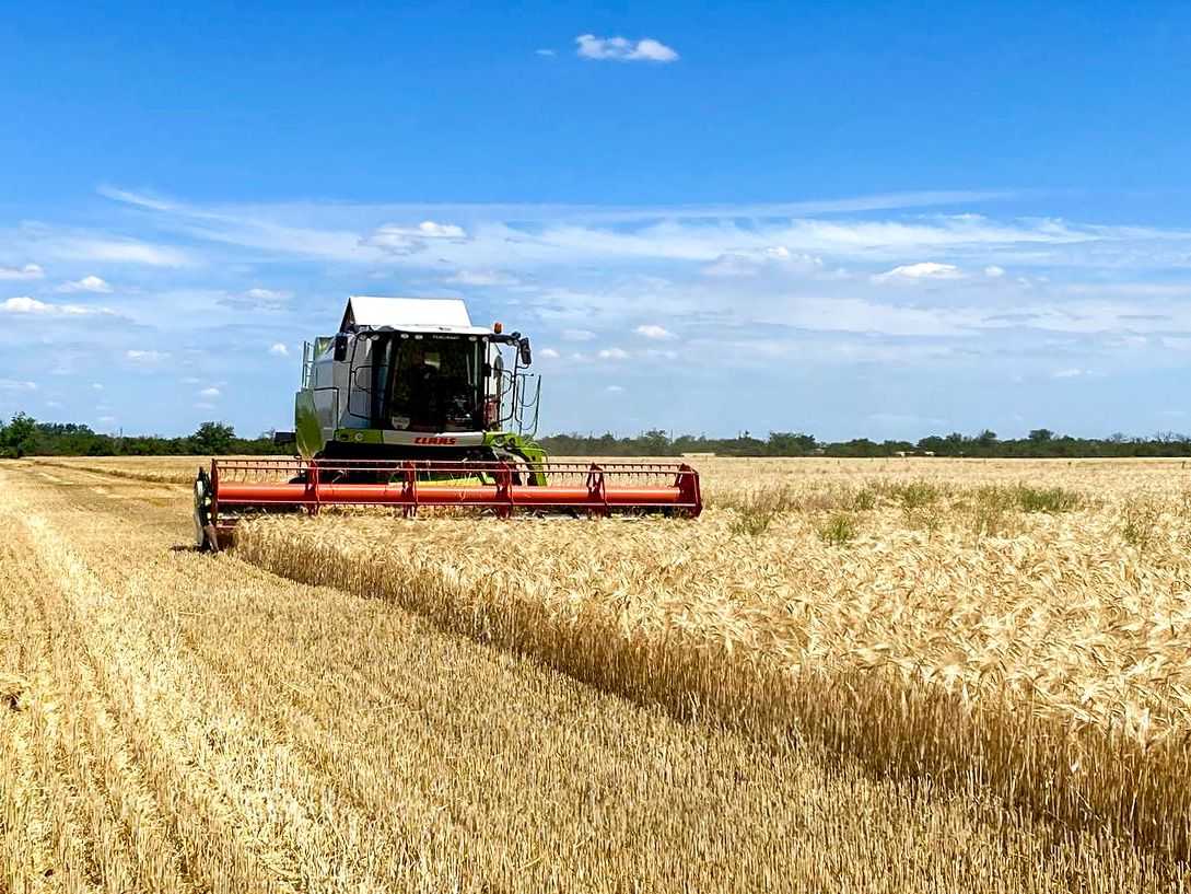 Аграрії  Червоноградщини активно проводять жнивну кампанію 2022 року