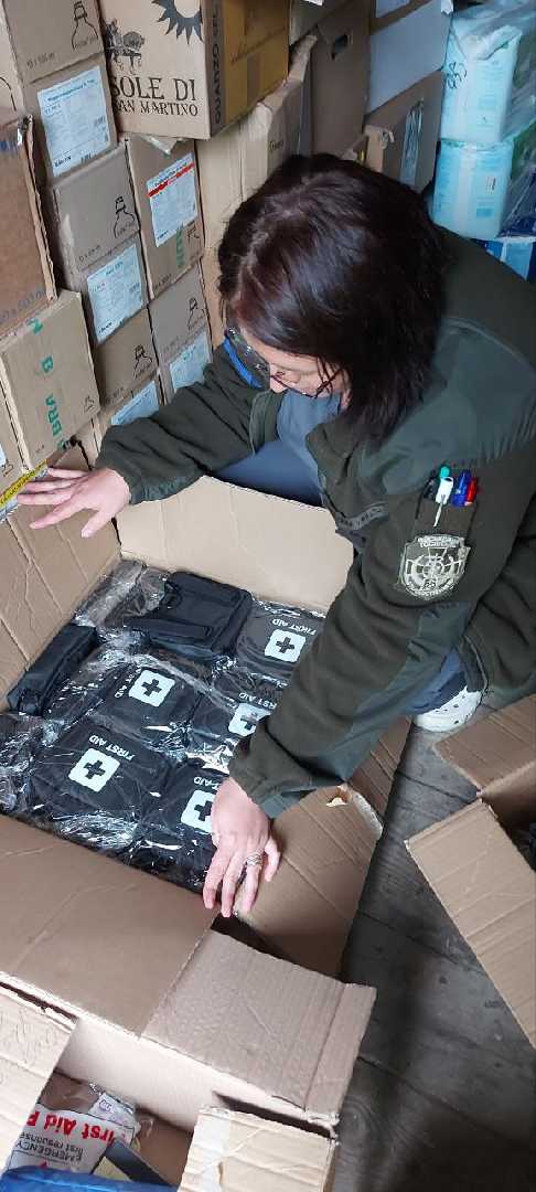 До Старокостянтинівського військового госпіталю, що на Хмельниччині надійшла медична гуманітарна допомога від Червоноградської РВА