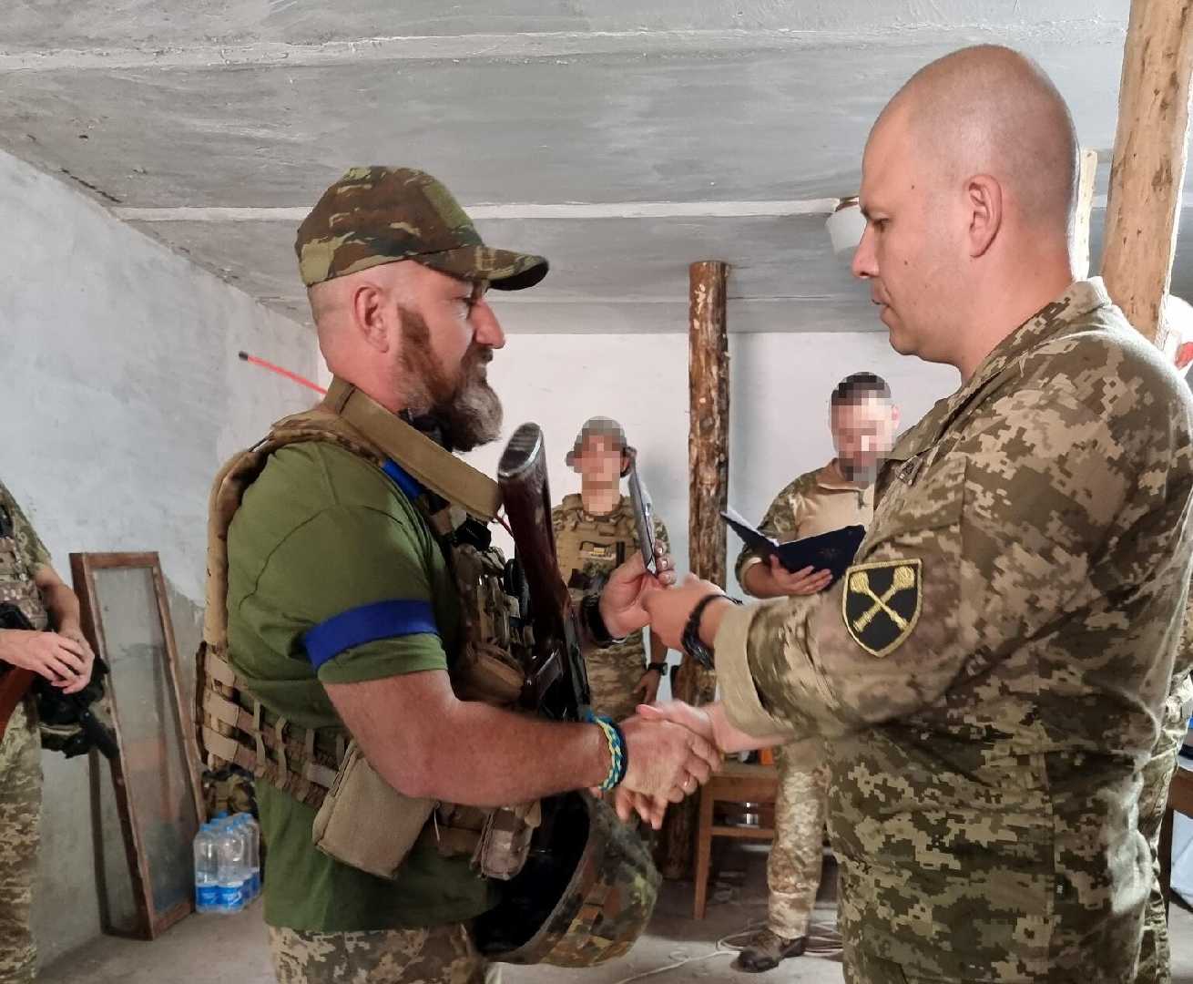 Бійці 103-ї бригади ТрО отримали високі нагороди від командування Збройних Сил України