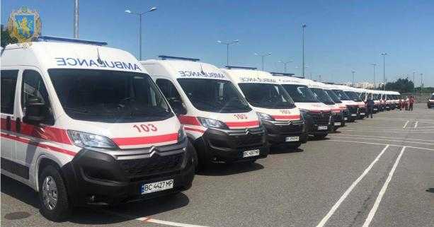 57 нових автомобілів «швидкої» отримав Центр медицини катастроф