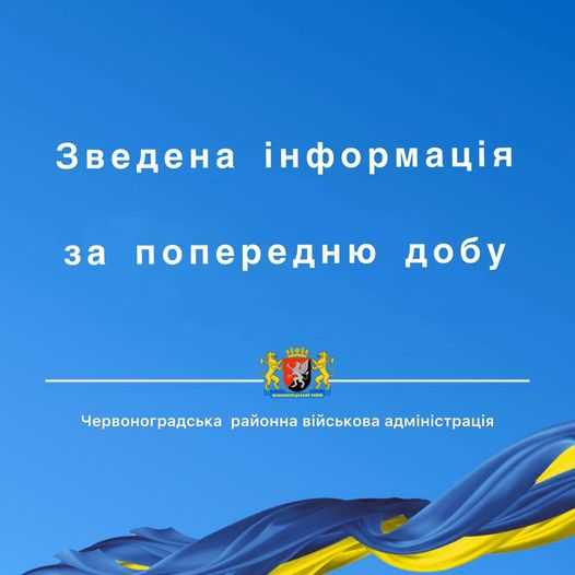 Про головне на Червоноградщині за минулу добу