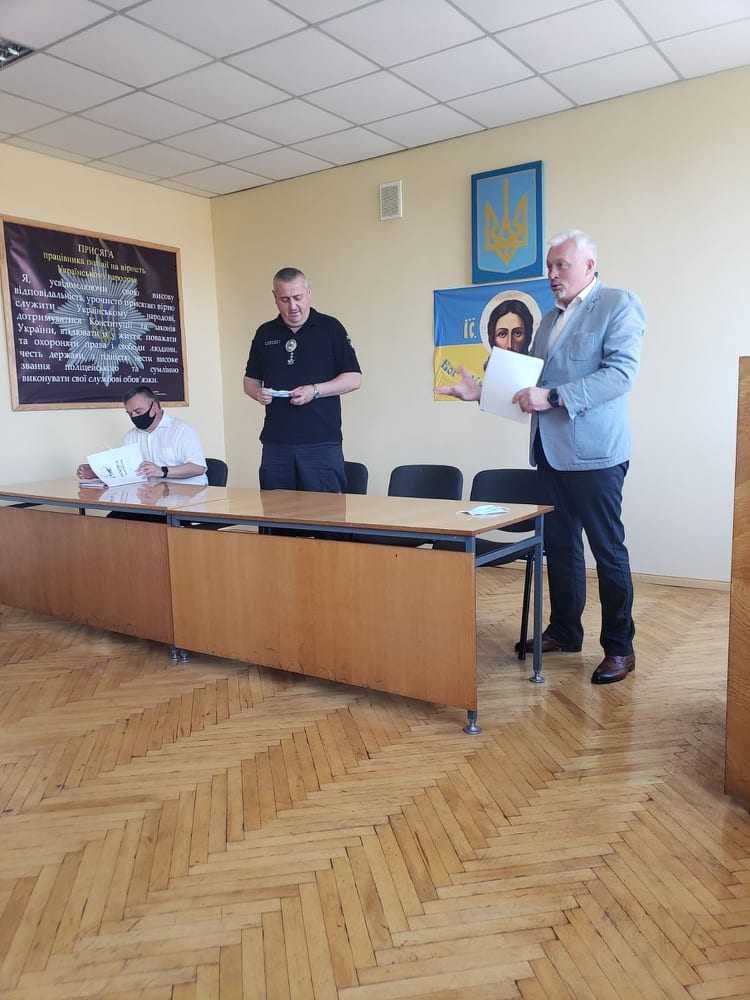 Дільничних офіцерів привітали з професійним святом