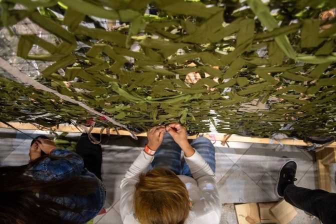 «Знаємо-перемагаємо!»: основні правила плетіння маскувальної сітки