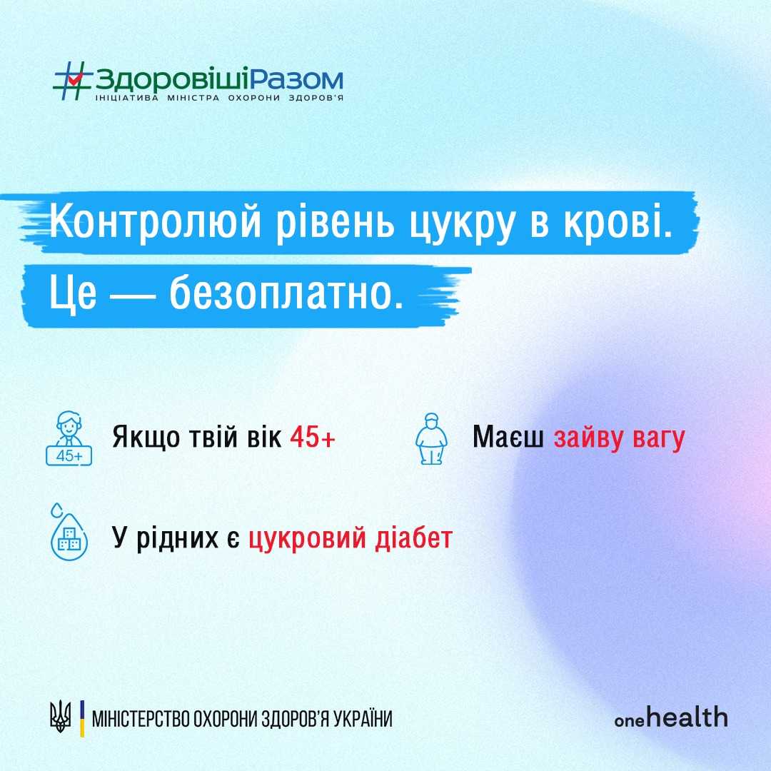 Всесвітній День боротьби з цукровим діабетом: що треба знати про діабет?