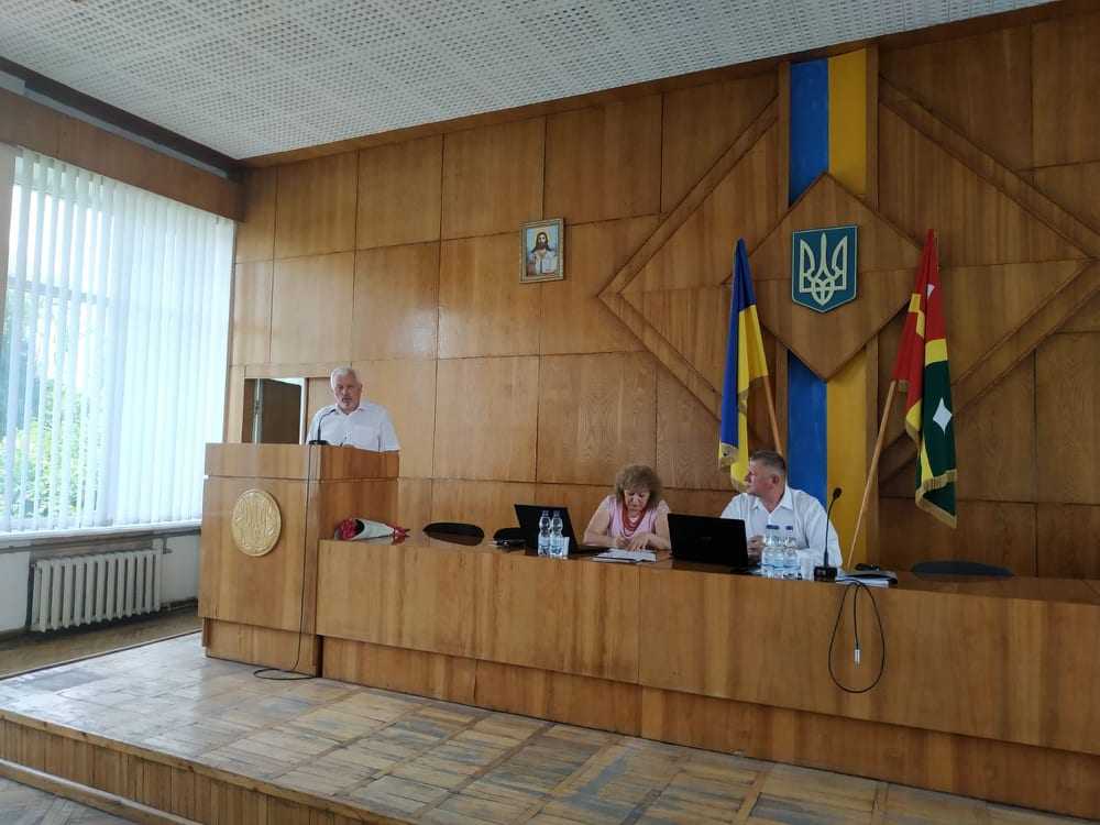 Андрій Дяченко взяв участь у роботі сесії Радехівської міської ради