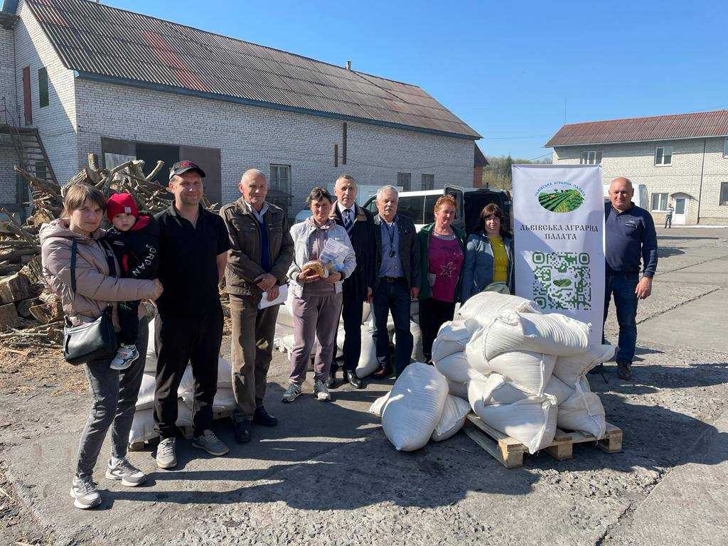 258 домогосподарств на Червоноградщині отримали корми для тварин від Продовольчої та сільськогосподарської організації ООН (ФАО)
