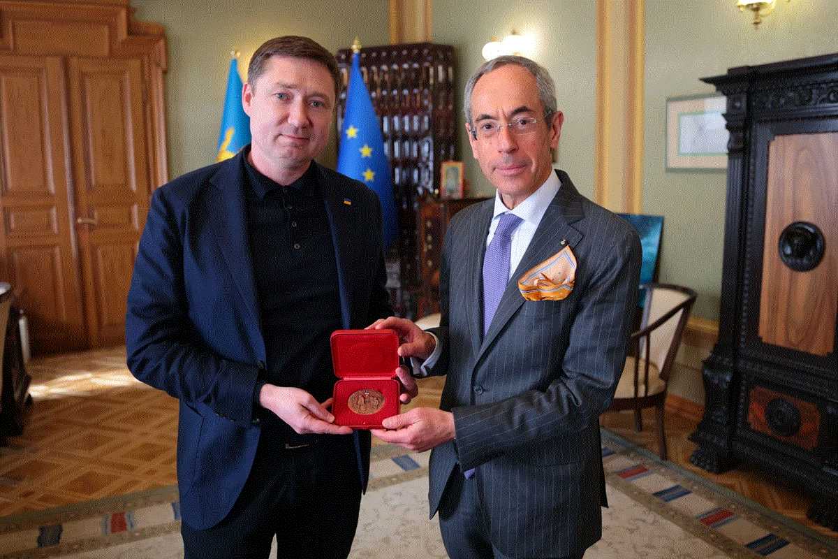 Максим Козицький зустрівся з послом Мальтійського Ордену в Україні