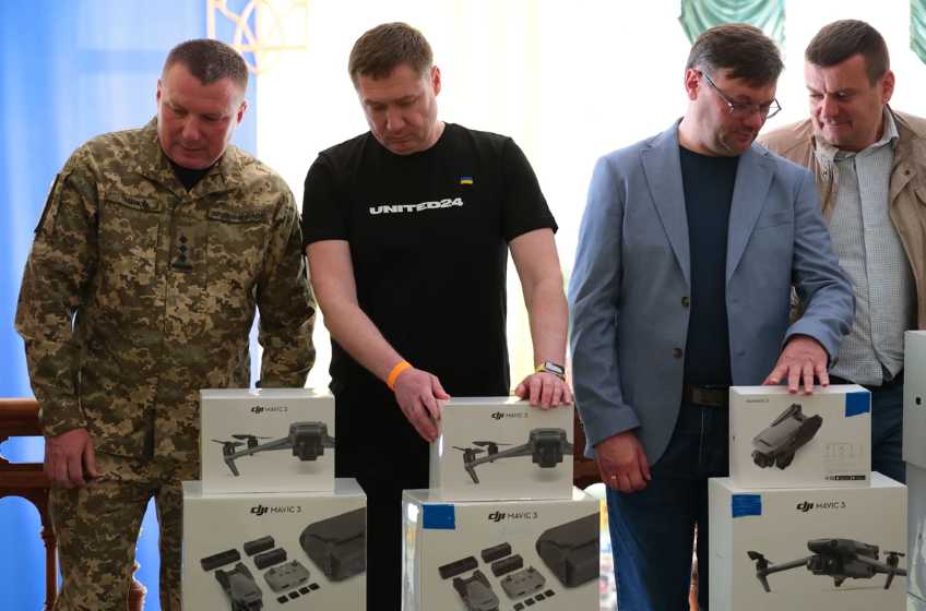 Ще 70 дронів передадуть ЗСУ зі Львівщини в межах ініціативи «Пташки Перемоги»