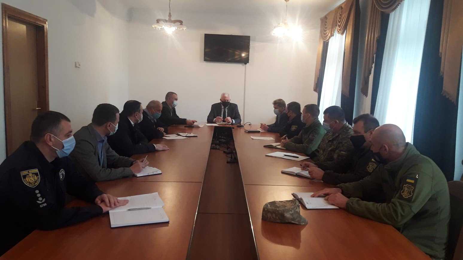 Голова райдержадміністрації провів нараду