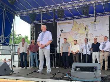 Червоноградщина відсвяткувала рік