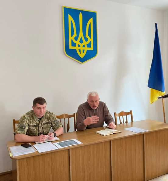 Відбулась нарада за участі прикордонників, заступників Белзької та Сокальської громад