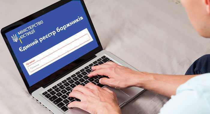 Як перевірити себе в реєстрі боржників