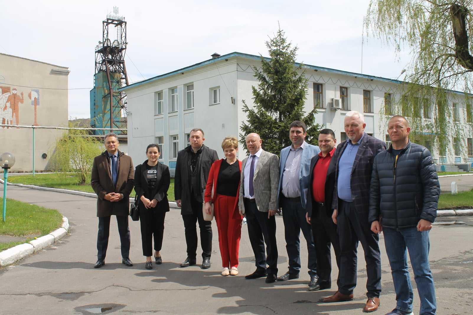 Голова райдержадміністрації взяв участь у робочій зустрічі на шахті «Надія» 