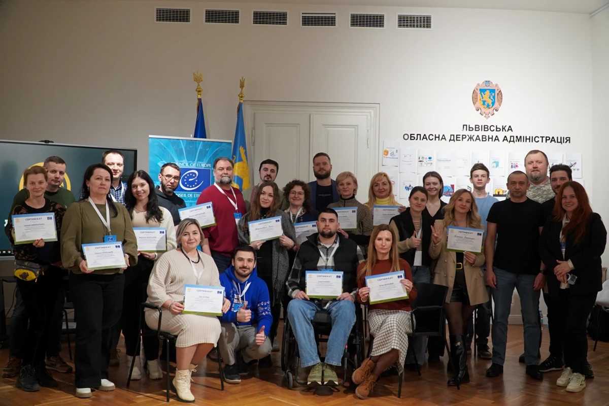 У Львівській ОДА відбувся триденний тренінг для волонтерів і волонтерок Львівщини «Грантрайтинг та системний фандрейзинг»