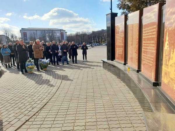 В Шептицькому вшанували пам'ять Героїв Небесної Сотні