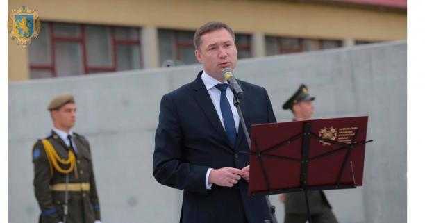 Максим Козицький привітав Львівщину та Україну з Днем Державного прапора