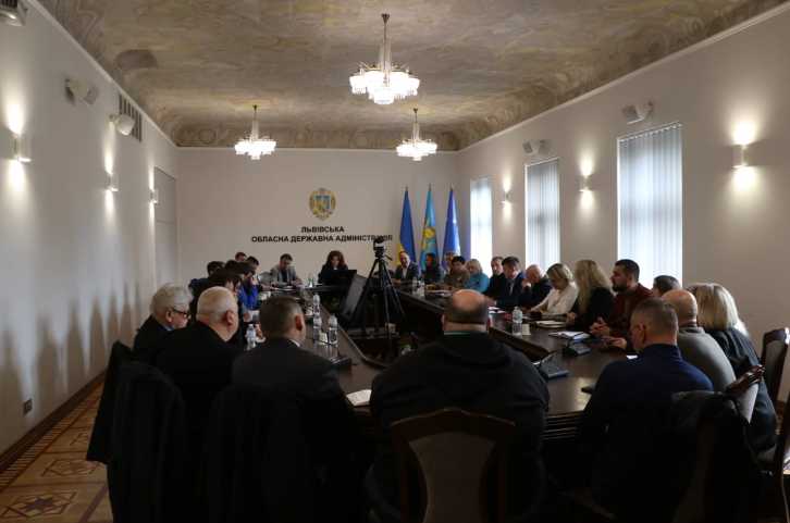 У Львівській ОВА презентували узгоджений план допомоги дітям з РСА та РДУГ у громадах області