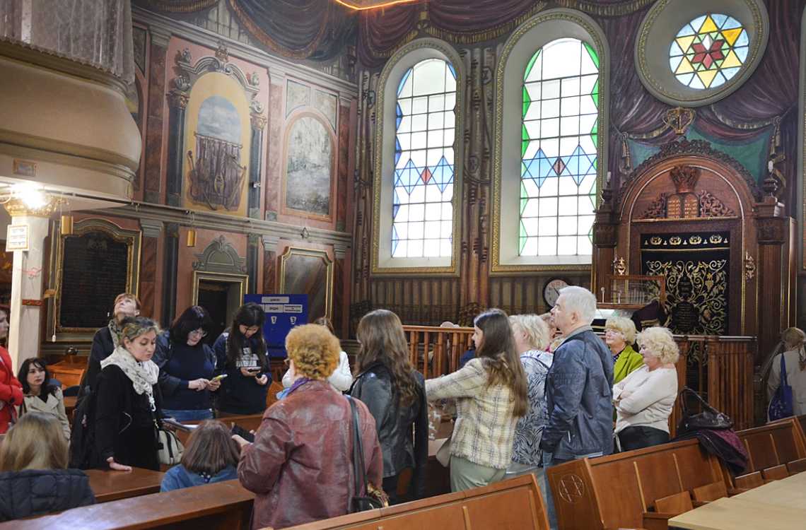У межах Тижня єврейської культурної спадщини на Львівщині відбулася екскурсія синагогою Цорі Ґільод