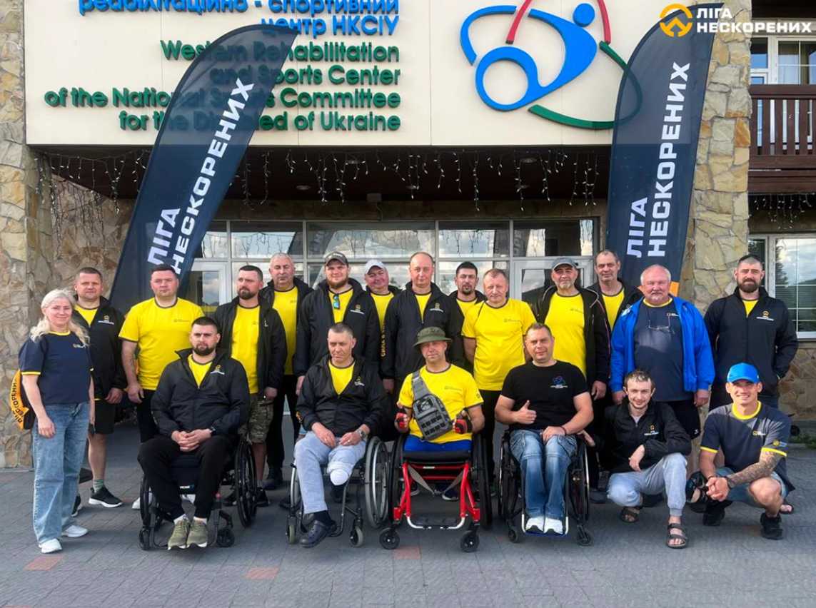 На Львівщині стартував реабілітаційно-спортивний табір для військових ветеранів