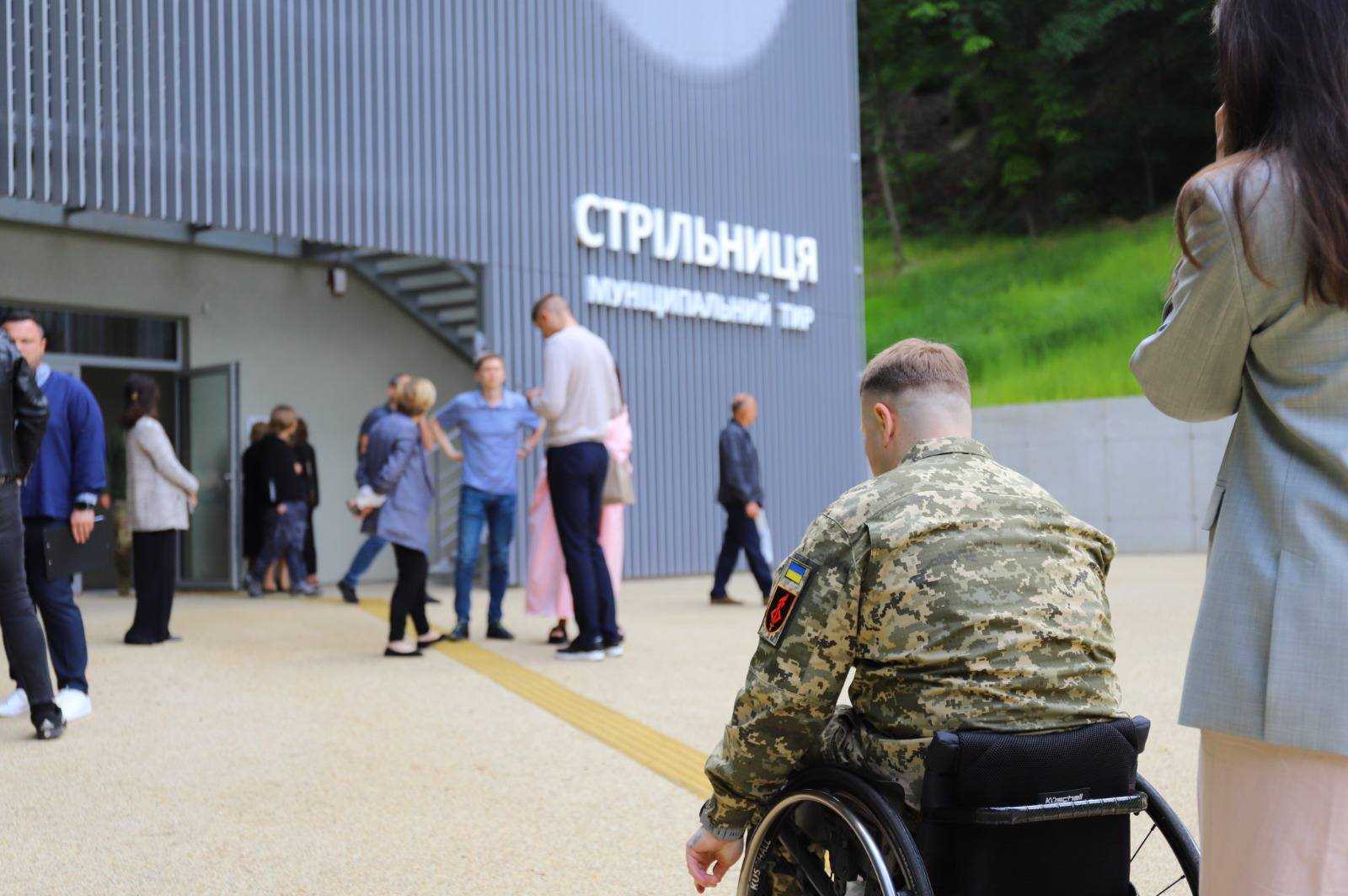 У Львові відкрили муніципальний стрілецький тир «Стрільниця»