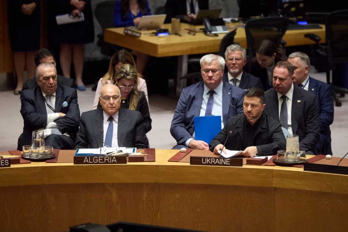 Країни ООН мають об’єднати зусилля, щоб змусити Росію рухатися до миру – Президент