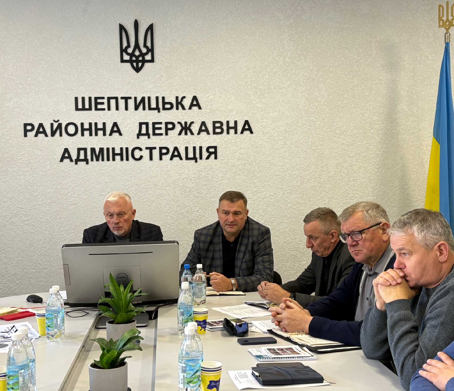 Відбулась нарада з головами територіальних громад Шептицького району