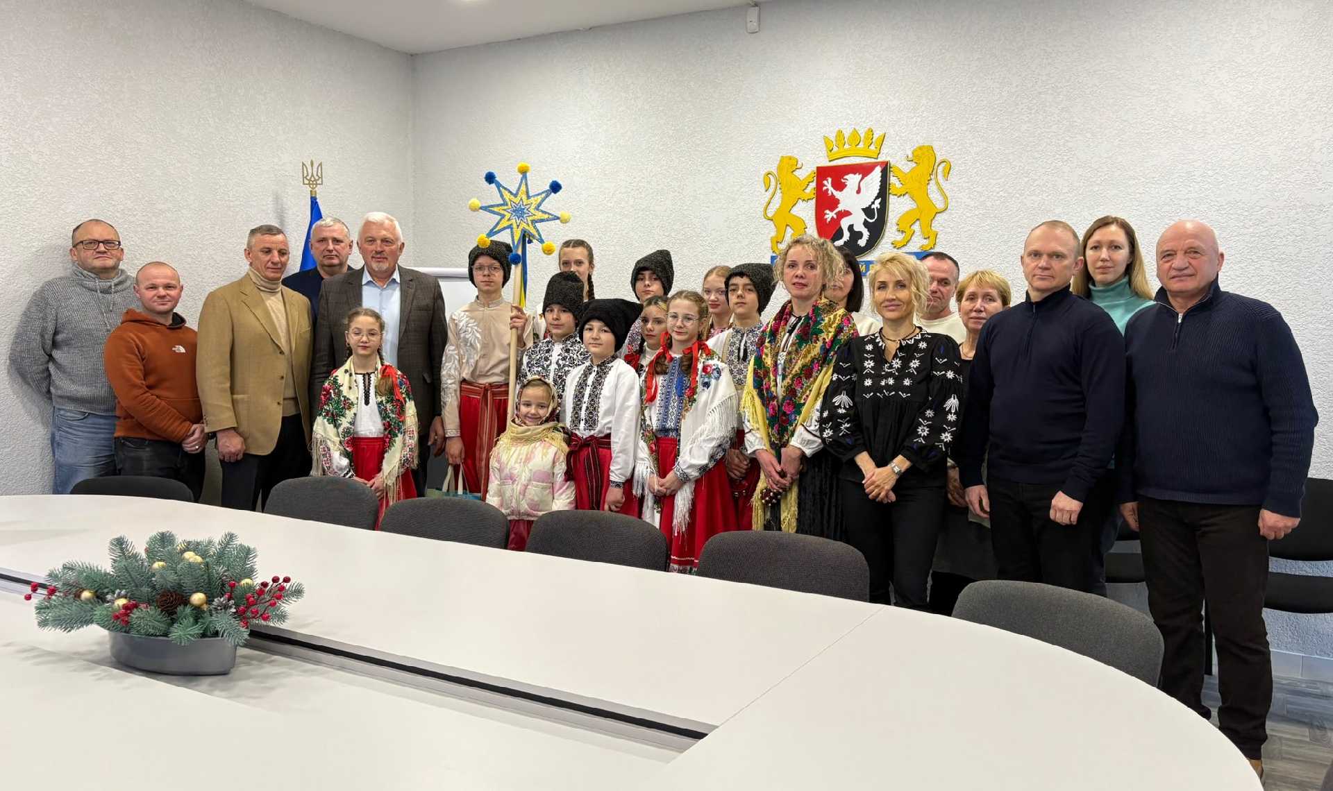 В Шептицькій РВА лунає коляда