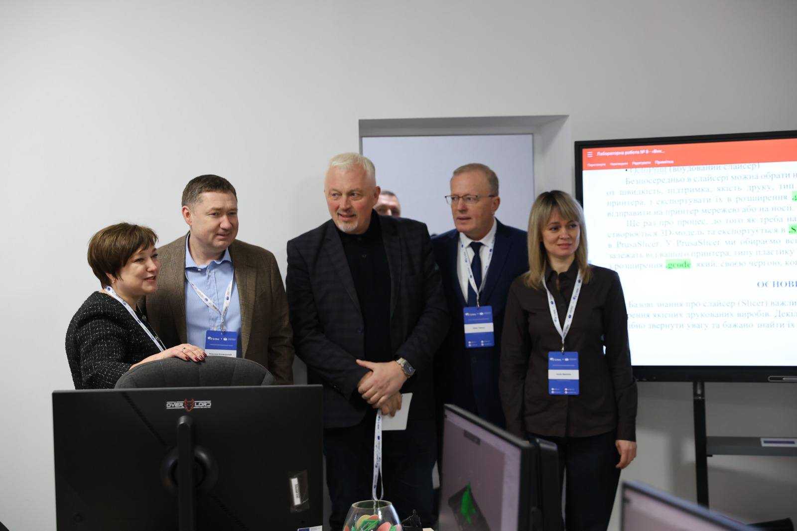 У Шептицькому відкрили інноваційний навчально-практичний центр «Будівельна інженерія та автоматизація»