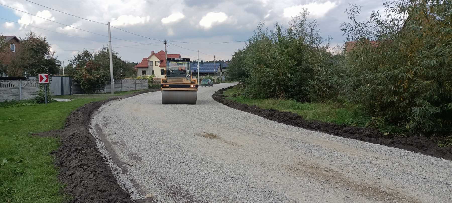 В районі активно ремонтуються автодороги
