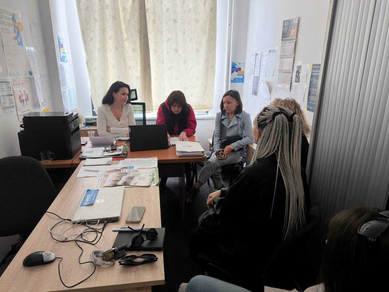 Робота Координаційного центру при Шептицькій РВА