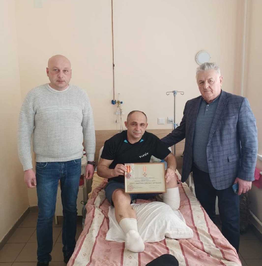 Військовослужбовця з Сокальщини відзначено відомчою нагородою Міністерства оборони України