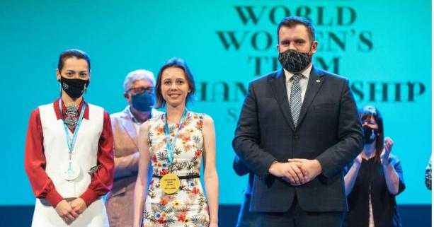 Шахістка Марія Музичук виборола золото на командному чемпіонаті світу